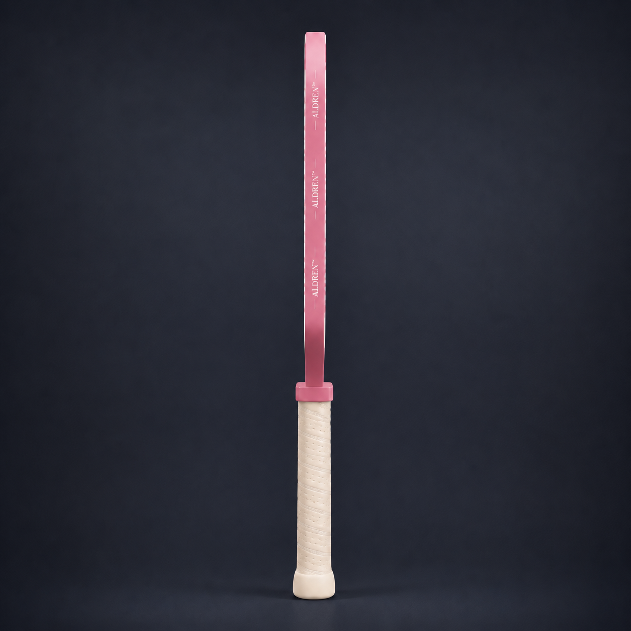Aldren Windsor Blush pickleball paddle with cream grip