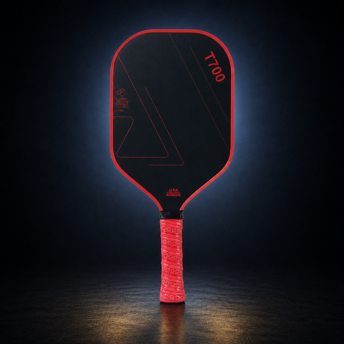 Aldren Signature Bordeaux T700 paddle, dark studio front view — ALDREN_DARK_53183338086767_FRONT
